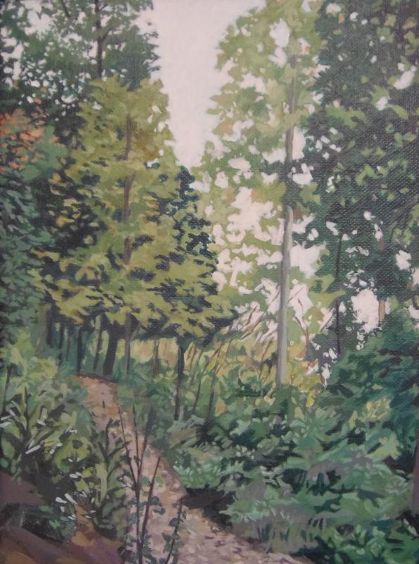 “Path to Daimonji, Kyoto,” Skye Priestly, Portland. “Path to Daimonji, Kyoto,” Skye Priestly