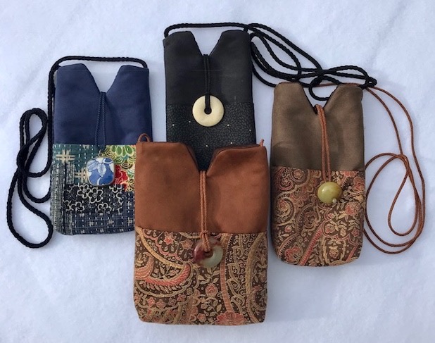 Asian Accents offers one-of-a-kind small purses, designed and sewn by Wiscasset resident Christine Hopf-Lovette. Find Asian Accents at the Wearable Art Studio, 49 Water St., Wiscasset, on December 8&9, during Wiscasset Holiday Marketfest.