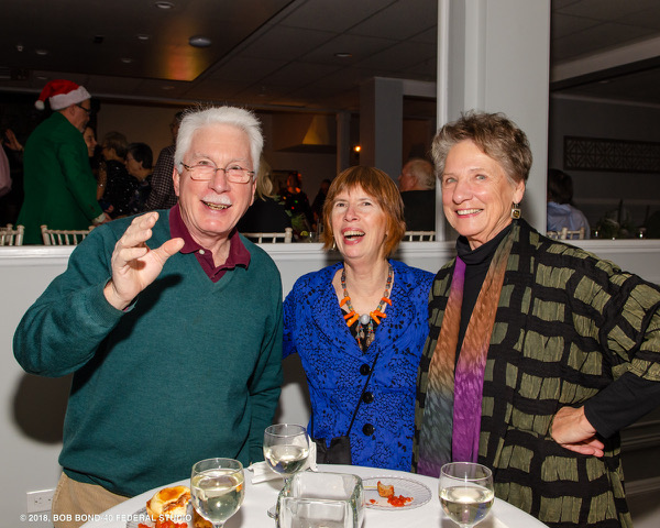 Rick Bruns, Lucia Droby, Marketfest Organizer, and Chris Hopf-Lovette. Courtesy photo