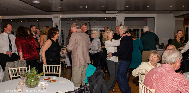 Some of the 90-plus attendees dancing and having fun. Courtesy photo
