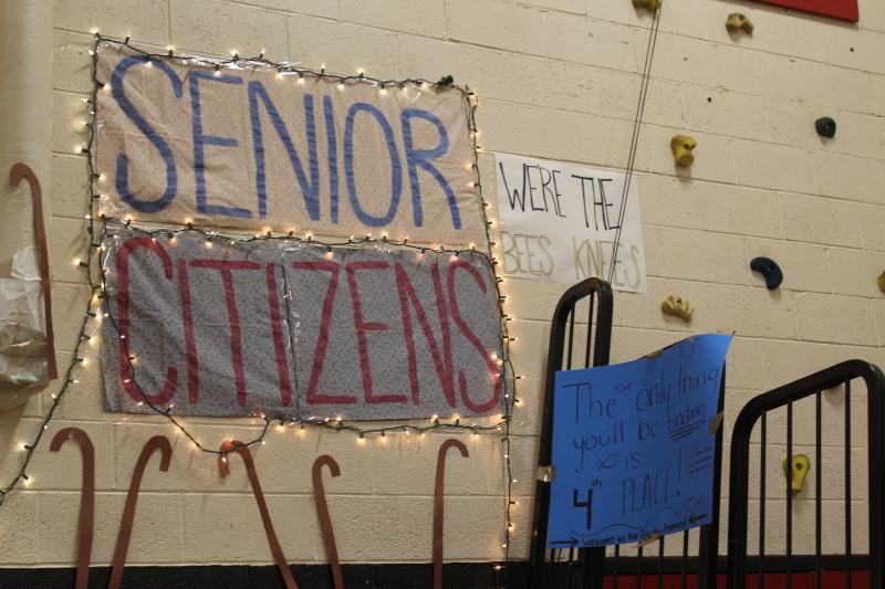 Senior posters. VANESSA DUNN/Wiscasset Newspaper