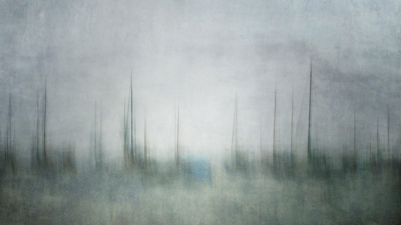 “Harbor Secret,” a digital photograph by Olga Merrill. See this image and others reflecting her vision at Green Lion Gallery, Bath. Courtesy of the venue Olga Merrill