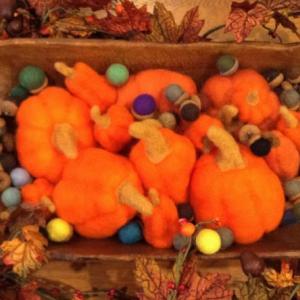 The Oct. 16 Damariscotta-Newcastle ArtWalk will include “whimsical fiber creations for fall” at Attic Heirlooms located at 157 Main Street in Damariscotta. Courtesy of Jill Rice