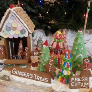 Ginger’s Trees Gingerbread 2014 Gingerbread Spectacular BBH ME