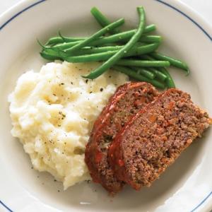 Meatloaf with mashed potatoes will be featured at the last free supper of the winter at St. Giles. Courtesy of Tom Eichler