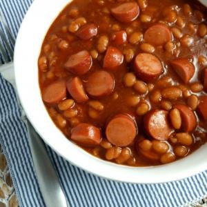 Enjoy some beans and franks at St. Giles Feb. 13. Courtesy photo