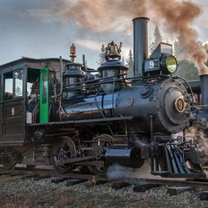 Come take a steam train ride behind the newly restored Portland Company steam engine. Courtesy photo