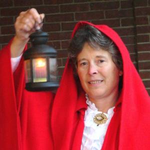 Sally Lobkowicz, founder of Red Cloak Haunted History Tours. Courtesy photo