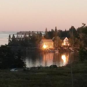 Hog Island is the venue for the annual lobsterbake fundraiser for Mid-Coast Audobon. Courtesy of Kristin Pennock