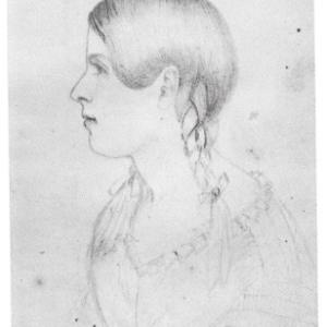 Sarah Prescott Goodwin, illustration taken from “Sallie and Capt. Sam” by Martha Vaughan. Courtesy photo
