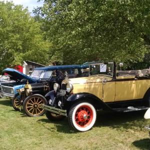 During the 53rd Annual Antique Auto Days on July 15 and 16 you'll see dozens of classic, vintage, antique, hot rods, muscle cars and much more all parked on the Village Green at the Boothbay Railway Village. Courtesy photo
